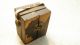 Early Antique Waterbury Miniature Carriage Clock In Case Travel Porcelain Parts Clocks photo 7