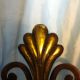 Candlelabra Wall Light - Vintage,  Made Out Of Brass Lamps photo 1