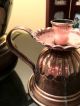 Rare - Antique Copper Candle Holder With Decoration. Metalware photo 1