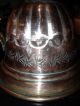 Rare - Antique Copper Candle Holder With Decoration. Metalware photo 5