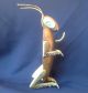 Brass Cricket Inlaid With Mother Of Pearl Trinket Soap Dish Mexico Adorable Metalware photo 9