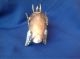Brass Cricket Inlaid With Mother Of Pearl Trinket Soap Dish Mexico Adorable Metalware photo 11