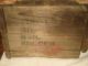Vintage Antique Wooden Advertising Box - Rare Box/crate - Collectible Boxes photo 3
