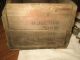Vintage Antique Wooden Advertising Box - Rare Box/crate - Collectible Boxes photo 5