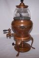 Rare G.  T.  Sutterley & Co.  Copper W Alcohol Burner Coffee Percolator 1906 Samovar Metalware photo 1