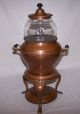 Rare G.  T.  Sutterley & Co.  Copper W Alcohol Burner Coffee Percolator 1906 Samovar Metalware photo 2