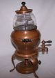Rare G.  T.  Sutterley & Co.  Copper W Alcohol Burner Coffee Percolator 1906 Samovar Metalware photo 3