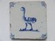 4 Delft Tiles With Big Birds,  Really Bargain Price ++++++++++ Tiles photo 5