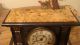 Antique Seth Thomas Adamantine Mantel Clock - Faces & Lions Marbleized Runs Clocks photo 2