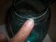Antique Vintage Rare Aqua Blue Green Half Gallon Mason Fruit Canning Jar 1 Jars photo 4