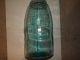 Antique Vintage Rare Aqua Blue Green Half Gallon Mason Fruit Canning Jar 1 Jars photo 7