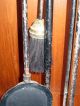 Bronze Washed Bradley And Hubbard Fireplace Tools W/stand & Hammer Texture Yum Metalware photo 10