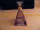 Antique Perfume Bottle Art Deco Pyramid ~unknown Maker ~ Perfume Bottles photo 1