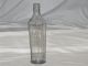 Antique 10 Sided Glass Bottle Marked With 9 On Side Air Bubbles In Glass Cool Bottles photo 4