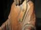 Vintage Or Antique Carved Wood Painted Religious Statue Saint Santos Figure 7 