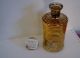 Vintage 1930 ' S Omar Khayyam Perfumer ~ Glass Gold Perfume Wax Sealed Bottle Perfume Bottles photo 1