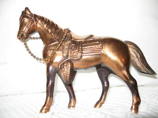 Antique Bronze Horse From The 1940s photo