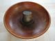 Antique Parsons Turned Wood Nut Bowl - Impressed; Pat June 16,  1874 Bowls photo 2