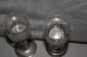 Pairpoint Signed Cherubs Holding Glass Cups Each 7 1/4 