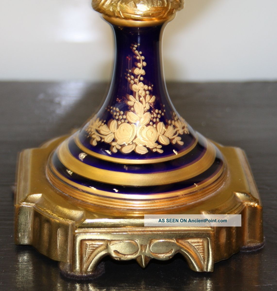 Antique French Sevres Porcelain Vases Xixc