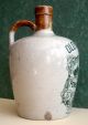 Rare Stoneware 1 Quart Jug,  Old Blarney Stone,  Pennsylvania Rye Whiskey,  Chicago Jugs photo 1