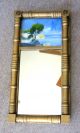1800s Antique Empire Architectural Mirror Trumeau Reverse Painted Seascape - Mirrors photo 1