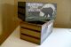 New 2 Wooden Crates Moose Bear Country Decor Cottage Wood Box Boxes photo 5