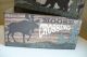 New 2 Wooden Crates Moose Bear Country Decor Cottage Wood Box Boxes photo 6