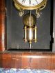 Great Antique Davison Mantel Clock / Key / Chime Clocks photo 7