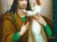 Painted Plaque Christ And Child Perfect Millers Antiques Other photo 4