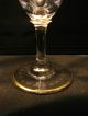 Pair 20th C Engraved And Gilt Cordial Glasses Stemware photo 1