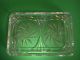 Antique Cut Crystal Box Dish W Cover Vanity Trinket Tray Quality Very Heavy Other photo 6
