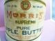 1901 “morris Supreme Pure Apple Butter” Stoneware Fruit Jar/weir Lid Jars photo 9