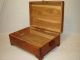 Red Cedar Dresser Or Keepsake Box,  Side Handles,  Brass Latch & Hinges Boxes photo 9