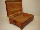 Red Cedar Dresser Or Keepsake Box,  Side Handles,  Brass Latch & Hinges Boxes photo 4