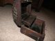 Vintage Wood Wooden Pirate Gothic Treasure Box Chest Jewelry Lion Head Boxes photo 1