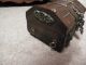 Vintage Wood Wooden Pirate Gothic Treasure Box Chest Jewelry Lion Head Boxes photo 6