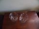 2 Vintage Etched Glass Lamp Shades Immaculate Conditiion Lamps photo 2