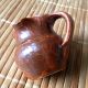 Antique Stoneware: 19thc.  Miniature Pitcher W/ Albany Slip,  Eod Or Sales Sample Pitchers photo 4