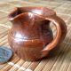 Antique Stoneware: 19thc.  Miniature Pitcher W/ Albany Slip,  Eod Or Sales Sample Pitchers photo 8