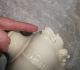 Antique Lamp Brass Base Porcelain China ? Rare ? Victorian - Earley Lamps photo 3