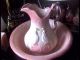 Vey Large Vintage Duck Pitcher And Wash Basin From 50 ' S Or 60 ' S Pitchers photo 3