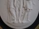 Very Fine Antique Porcelain Framed Relief Other photo 3