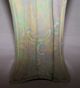 Art Nouveau Green Rainbow Luster Glaze Porcelain Handled Oil Pitcher Numbered 9 