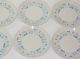 Blue Heaven Atomic Retro Plate Set Of 6 Royal China Co Plates & Chargers photo 5