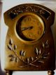 Brass/bronze Shelf Mantel Clock Antique Clocks photo 5