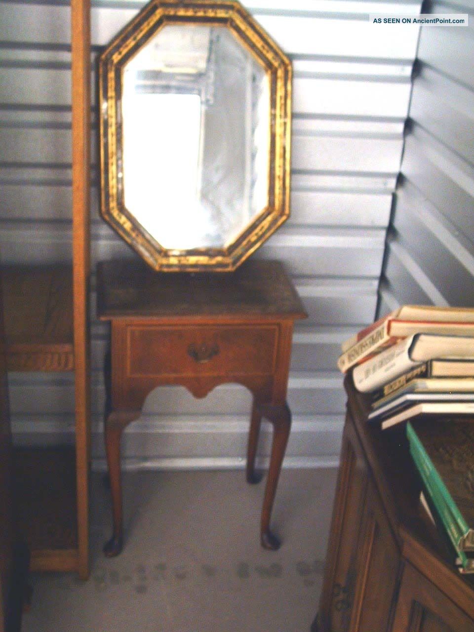 Painted Wood Frame Antique Mirror Mirrors photo