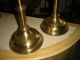Antique Ecclesiastical Brass Benediction Candelabra 7 Lights Catholic Church Pa. Metalware photo 3