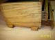 Antique~jewelry Box W/inlaid Wood,  Finger Joints,  & Cloth Lined,  2 Drawers~xlent Boxes photo 8