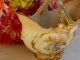 Antique Robert Hanke Porcelain Basket ~ Floral ~ Gold Gilt Bowls photo 3